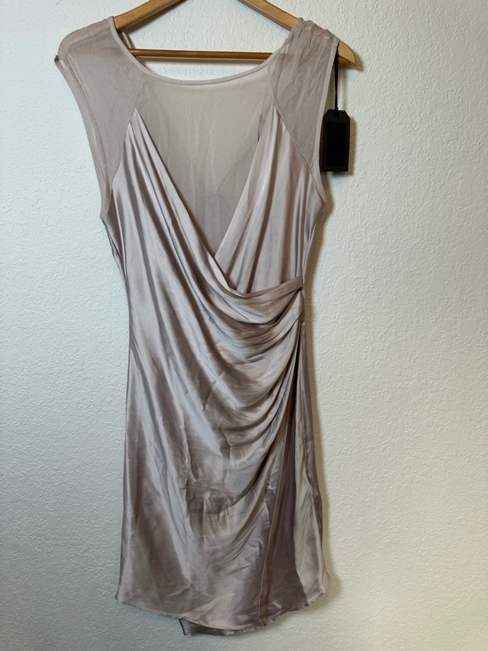 All Saints Carlotta Dress in Moon Dust Pink